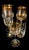 Mid-Century Modern Mid 20th Century Bohemian Geneva Set of Crystal Gold Trimmed Barware - 21 pcs For Sale - Image 3 of 12