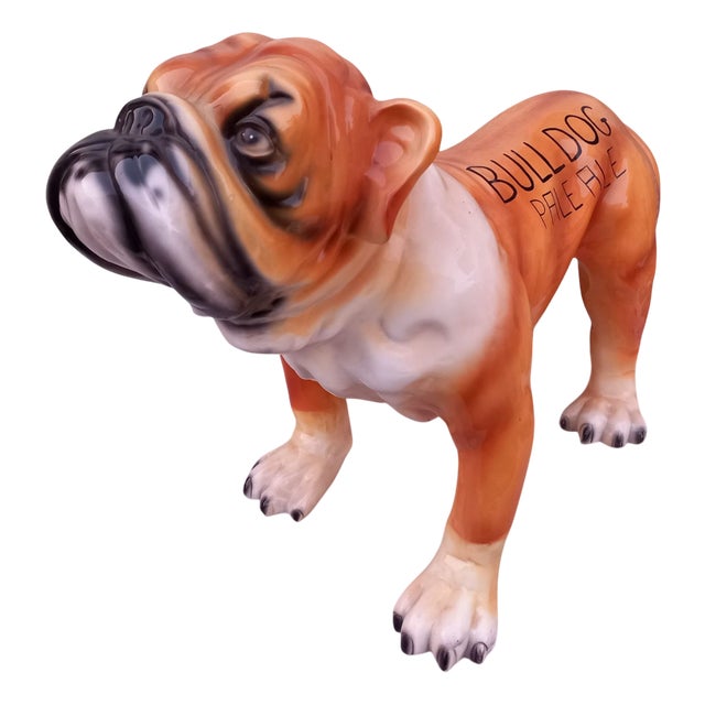 Ceramic Figure of Bulldog, 1990s For Sale