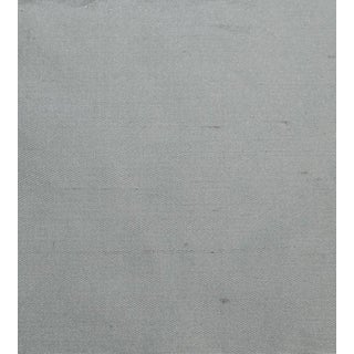 The House of Scalamandré Dynasty Taffeta Fabric, Smoke Blue For Sale