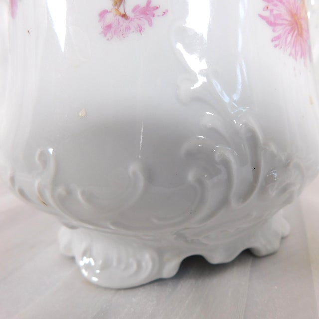 1940s 1940s Brunswick Furstenberg Floral Chocolate Pot For Sale - Image 5 of 7