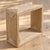 Banana Leaf Narrow Cube Side Table For Sale - Image 4 of 4