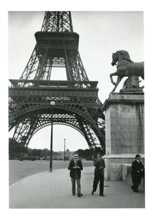 Eiffel Tower, Paris, 1955