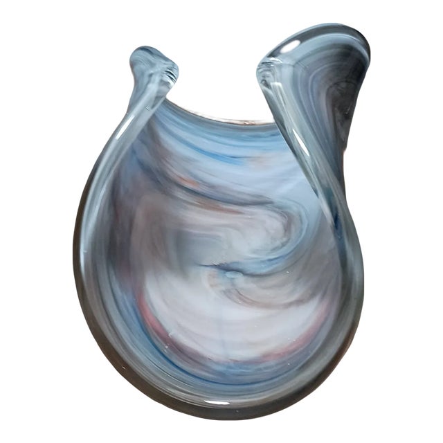 Late 20th Century Murano Freeform Vase For Sale