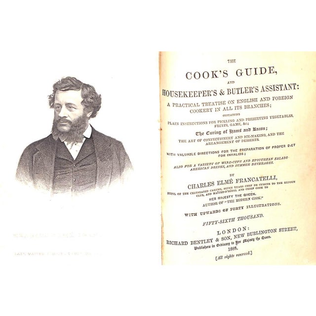 "The Cook's Guide, and Housekeeper's & Butler's Assistant" 1884 Francatelli, Charles Elme For Sale In New York - Image 6 of 8