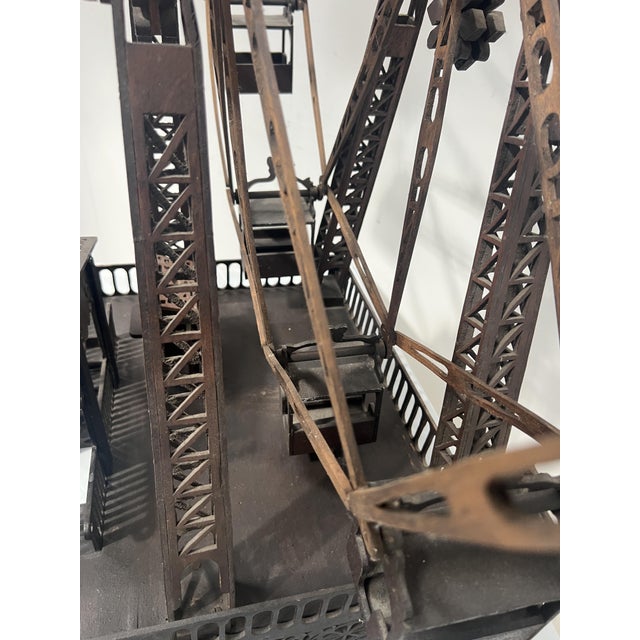 20th Century Model of a Ferris Wheel, Fairground Carousel For Sale - Image 11 of 18