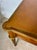 Elegant Early 20th Century Writing Desk With Brass Details and Three Drawers For Sale - Image 13 of 14