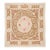 Bohemian Suzani Tablecloth From Bukhara 4'8'' X 5'1'' For Sale