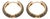 18k Gold Diamond 3.70ct Stud Earrings, New Creation For Sale