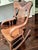 Victorian Antique Child's Oak Rocker For Sale - Image 3 of 16