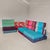 1990s Mah Jong Blue Four-Seater Modular Sofa by H. Hopfer for Roche Bobois, 1990s, Set of 4 For Sale - Image 5 of 18