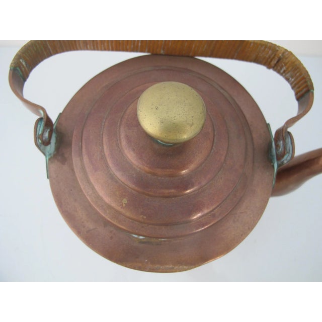 Antique Chinese Copper Tea Kettle Teapot For Sale In Portland, OR - Image 6 of 10