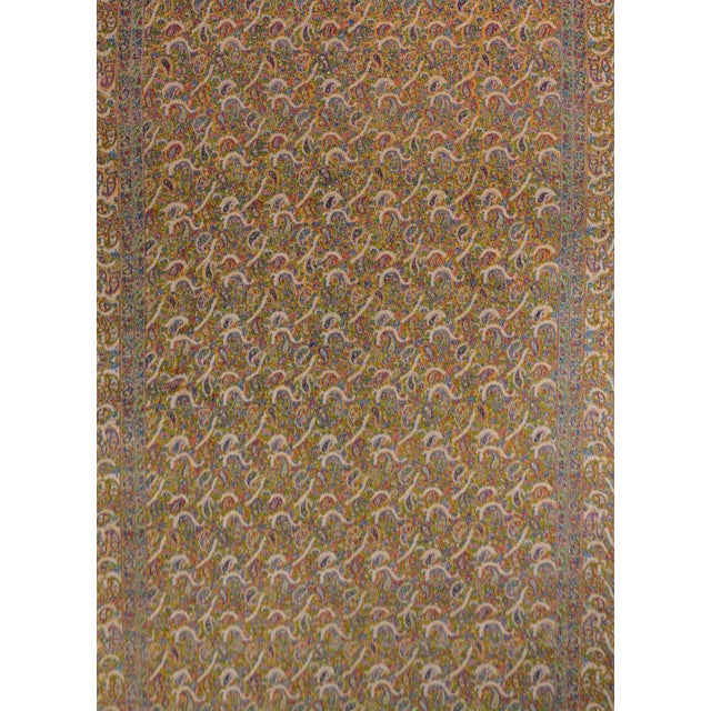 Mid 20th Century Persian Kirman Rug For Sale - Image 4 of 8