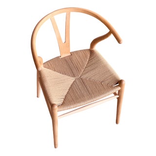 Mid-Century Modern CH24 Chair in Oak with Danish Cord by by Hans J. Wegner for Carl Hansen & Søn, 1960s For Sale