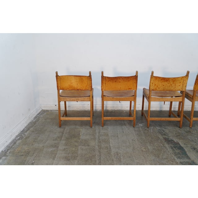 Set of 4 Kurt Ostervig Dining Chairs 20" W x 18" D x 32" H No Maker Mark