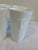 Vintage White Milk Glass Grape & Vine Tumblers, Set of 9 For Sale - Image 4 of 13