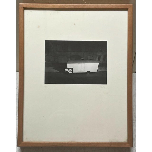 Original Frederich Cantor 'Truck at Night West 11th Street, New York' Photograph For Sale - Image 12 of 13
