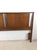 Mid Century Modern Full Size Walnut Headboard With Turned Wood Frame For Sale In Philadelphia - Image 6 of 17