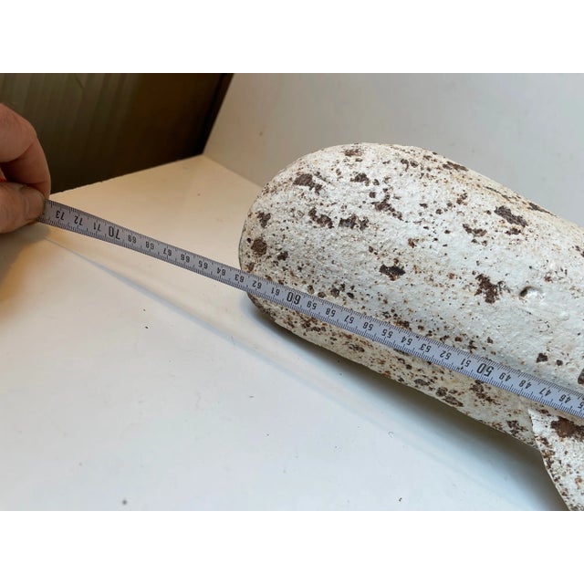 Vintage Iron Whale Sculpture Moby Dick, 1960s For Sale - Image 5 of 12