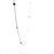 Late 20th Century Classic Platinum 10 Diamonds Station Necklace For Sale - Image 4 of 5
