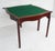 18th Century Mahogany Serpentine Card Table For Sale - Image 4 of 6