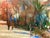 Impressionist Mid 20th Century Walter Emerson Baum Delaware Valley Winter Scene in Pastels For Sale - Image 3 of 7