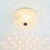 Glass 1960s Mid-Century Modern Diamond Glass Wall Light or Flush Mount/Ceiling Light From Limburg For Sale - Image 7 of 10