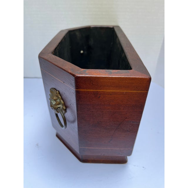 Antique Mahogany Planter For Sale - Image 4 of 9