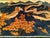 Blue Vintage Chinese Pictorial Rug, Hand-Knotted Wool on Cotton, Great Wall Scene, 2' x 3' For Sale - Image 8 of 8