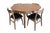 Mid-Century Modern Round Oak Model 62 Dining Table by Henning Kjærnulf for Sorø Stolefabrik, Denmark, 1960s For Sale - Image 3 of 18