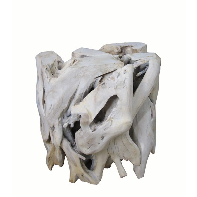 Contemporary Contemporary Organic Modern Teak Root Sculpture For Sale - Image 3 of 10