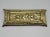 Early 20th-Century English footed pen tray. This lovely desk accessory is well cast bright gilt brass with nice detail. It...
