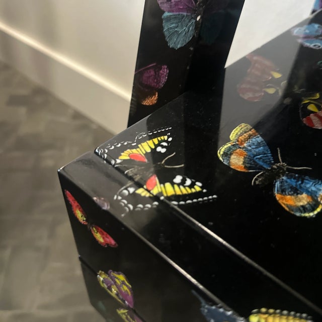 Gio Ponti and Fornasetti Butterfly Desk For Sale - Image 10 of 10