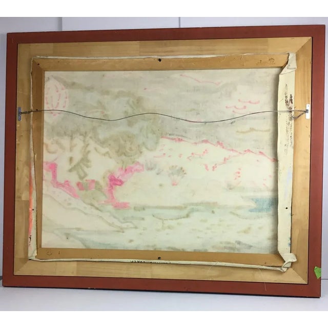 Pacheco De Sarata French Impressionist Painting For Sale - Image 10 of 11