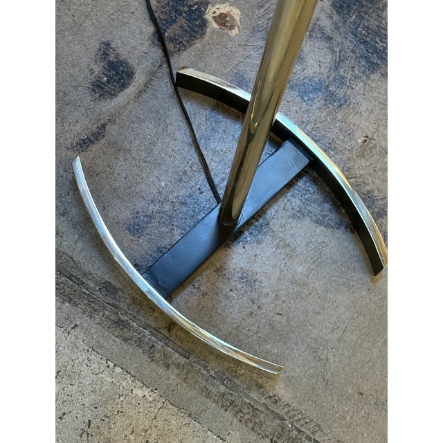 Angelo Lelii Opaline Glass Floor Lamp, Italy 1950 For Sale - Image 16 of 18