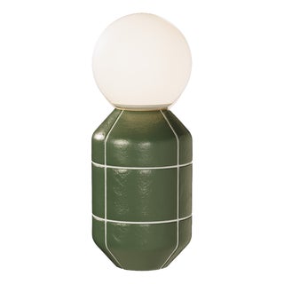 Ceramic Base Spot Table Lamp by Svitanok For Sale