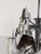Space Age Chrome Chandelier in Crystal Glass and Optic Lens by Oscar Torlasco, 1970s For Sale - Image 9 of 18