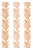 The House of Scalamandré Chira Island Wallpaper, Peach For Sale