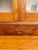 Early 1900s Architectural Oak Display Glass-Front Cabinet on Chest For Sale In Los Angeles - Image 6 of 18