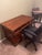 Antique Neoclassical Style Solid Wood Double-Pedestal Executive Desk For Sale - Image 4 of 17