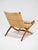 Wood JH512 Folding Chair in Rattan and Oak by Hans J. Wegner for Johannes Hansen, Denmark, 1950s For Sale - Image 7 of 18
