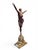 Gold D. H. Chiparus, Art Deco Sculpture of a Gymnast, Bronze on Onyx Base, 1930s For Sale - Image 8 of 12
