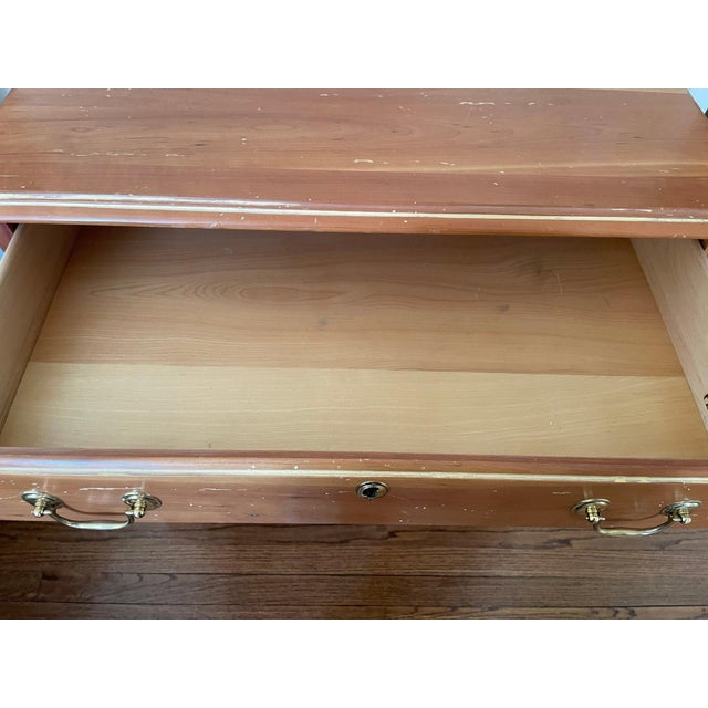 Pair of Harden Solid Cherry 4-Drawer Georgian Chests – Bachelor Chests / Nightstands For Sale - Image 9 of 18