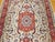 Vintage Persian Tabriz Area Rug, Hand-Knotted Wool & Silk, Floral Pattern, Ivory & Salmon, 5x7 For Sale - Image 10 of 16