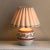 Late 20th Century Vintage Hand-Glazed Floral Pottery Lamps — a Pair For Sale - Image 5 of 12