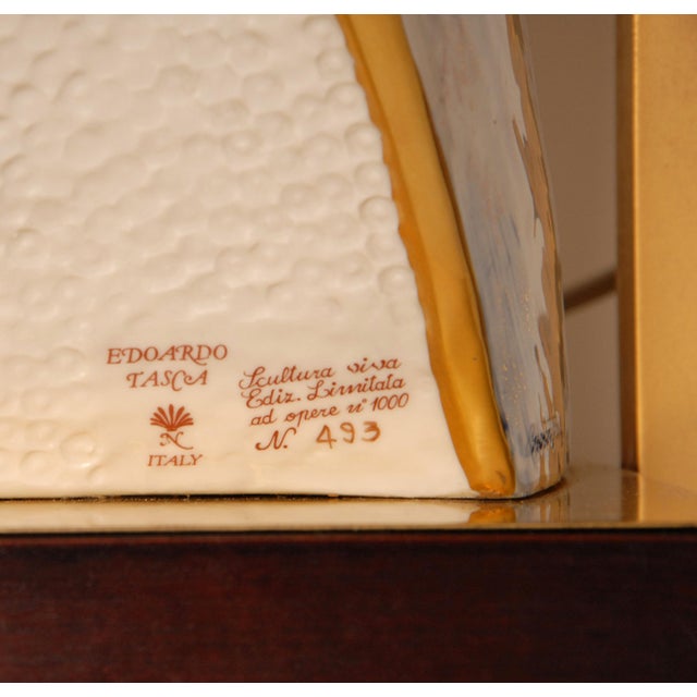 Vintage Italian Table Lamps from Capodimonte, 1970s, Set of 2 For Sale - Image 4 of 18