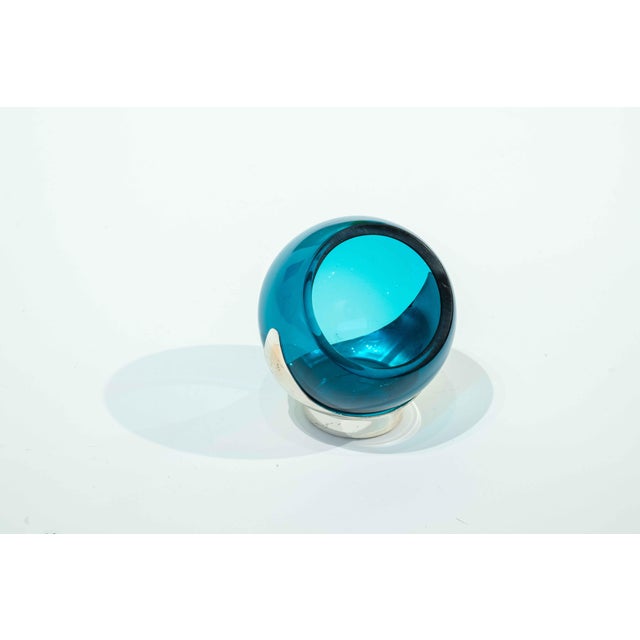 Quist Glass Ball Ashtray, 1970s For Sale - Image 3 of 3