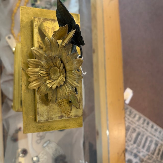 19th Century Gorgeous French Empire Bronze Mantle Clock For Sale - Image 9 of 9