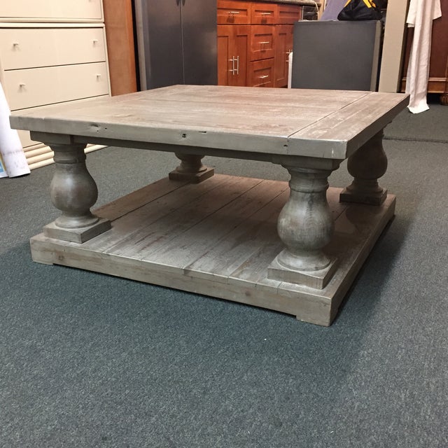 Restoration Hardware Balustrade Salvage Coffee Table Chairish