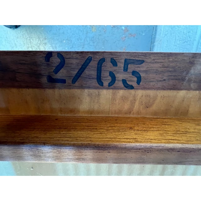Mid-Century Walnut and Cane Drexel Declaration End Tables by Kipp Stewart For Sale - Image 13 of 14