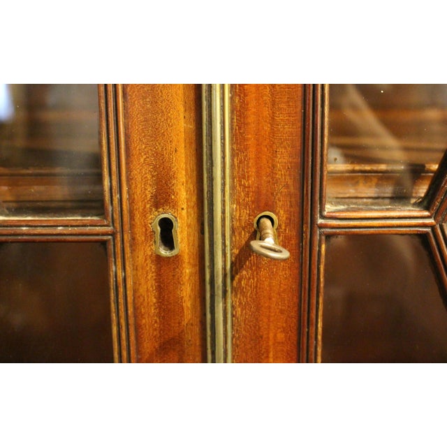 Circa 1815 English Regency Secretaire Bookcase Cabinet For Sale In Raleigh - Image 6 of 10